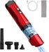 Cordless Handheld Vacuum Cleaner - 16000Pa Powerful Suction for Car, Room, and Pet Hair - USB Charging, Lightweight and Portable - red...