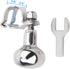 Pebbly Beach Boat Steering Wheel Knob, 316 Stainless Steel Wheel Knob Spinner, Suicide Knob with Wrench...