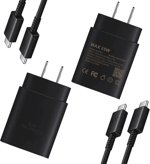 Z Flip 5 Fast Charger,25W USB-C Samsung Super Fast Charger Type C with 5FT Flip Type C Charging Cable for Samsung Galaxy Z Flip 5,Flip 4, Flip 3/Z...