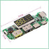 1Pcs 18650 Charger Board Lithium Battery Charging Module Dual USB 5V 2.4A MiniType-C Power Bank Module DIY with Overcharge Overdischarge Short Cir...