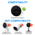 2pack 20ft/6m Power Charging Cable Compatible with Google Nest Cam (Battery)-2nd Generation, Weatherproof Magnetic Connection Port Charging Cable ...