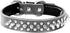 Adjustable Genuine Leather Spiked Studded Dog Collars for Small Medium Large Pets/Pit Bull/Bulldog/Pugs/Husky (L, Black2)...