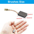 20 Pcs Carbon Motor Brushes, 15mmx10mmx5mm Electric Motor Carbon Brushes Replacement for Repair Power Tools Part(Style A)...