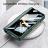 for Samsung Galaxy Z Fold 3 Case with Wrist Strap & Screen Protector & S Pen Slot,Magnetic Hinge Protective Bumper Case Ultra Slim Shockproof Anti...