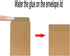200 Pack #3 Kraft coin envelope 2.5 x 4.25 inches Kraft Envelopes Classic Small Parts Envelopes with Self Adhesive Gummed Flap for Coins Cash Cred...