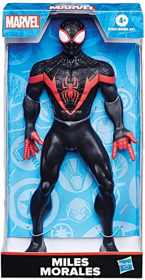 Marvel Miles Morales Toy 9.5-inch Scale Collectible Super Hero Action Figure, Toys for Kids Ages 4 and Up...