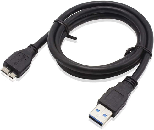 ITD ITANDA USB 3.0 Micro Cable, 3.3ft USB 3.0 A to Micro B Charger Compatible with Samsung Galaxy S5, Note 3, Note Pro 12.2, WD Western Digital My...