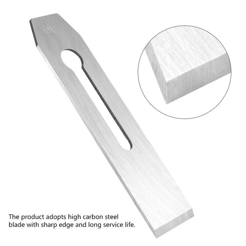 Bench Planer, Jack Plane Blades HSS Hand Planer Blade Woodworking Planing Blade Manual Planing Blade Hand Tools for Carpenter (Planer Blade 51mm)...