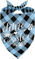 Dog Bandana, Little Sister Dog Bandana, Dog Scarf Classical Plaid Printing, Dog Scarf Accessories, Dog Bandana Pet Scarf, Pet Baby Announcement Sc...