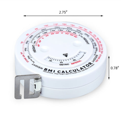 Tape Measure Body, Weight Loss Measuring Tape Fat Measurement Ruler Fitness Retractable Tape Sports Body Measuring Tape Fat Caliper Measurement To...