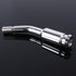 Gear Stick Extender, 5inch Shift Knob Gear Shifter Stick Lever Bend Extension Shift Knob Extender for T4 Silver...