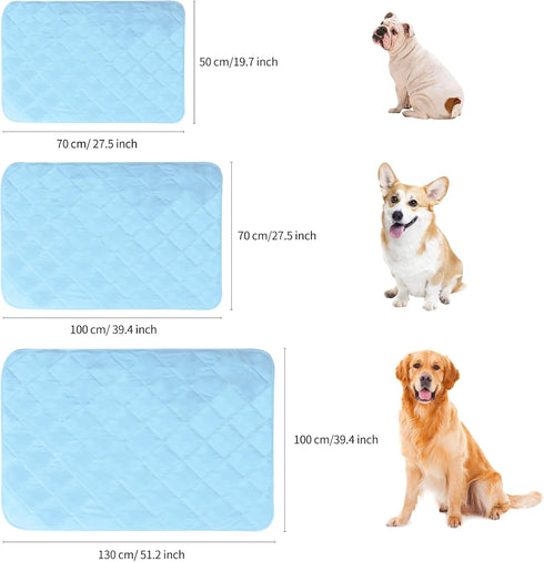 DELIFUR Cat Cooling Blanket - Lightweight Pet Cooling Blanket Bed Cover for Summer Self Cooling Mat for Small Dogs Throw Blanket for Kennel Sofa C...