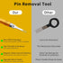 Terminal Removal Tool Kit, 8 PCS Electrical Pin Extractor Tool Double Head Detachable Terminal Release Tool for Metri,AMP,Molex Connector Automoti...