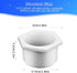 2 Pcs 6-500-00 Pool Cleaner Universal Wall Fitting (UWF) Connector Replacement Part Exact Fit for Zodiac Polaris 180 280 360 380 3900 Sport 480 Pr...