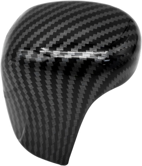Gear Shift Knob Cover Replacement for Honda Civic 10th Gen 2016-2021 ABS Black Carbon Fiber Pattern Automatic Transmission Lever Trim...