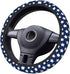 American Flag White Stars on Blue Steering Wheel Covers, Breathable Anti-Slip Sweat Absorption Universal 15 Inch Car Wheel Cover Accessories for M...