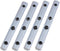 4-Pack 3030 Series Aluminum Profile Straight Line Connector,Length 7 Inch Bracket Fastener with M6 Screw,for T Slot 8mm Aluminum Extrusion Profile...