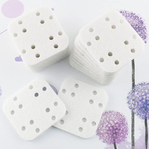 Humidifier Filter Pad ITROLLE 20PCS Square Style Nylon White Mineral Absorption Pads Replacement Descaling Pad for LEVOIT LV600HH Humidifier Miner...