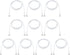 Smays USBC to USBC Cable Bulk 10-Pack 3ft White, Type C to Type C Charging Cable, 20W...