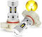 PHINLION 3800 Lumens 5202 5201 LED Yellow Fog Light Bulbs Super Bright CSP 12085 12086 PS24W LED DRL Bulb Replacement for Car Truck Fog Lights Lam...