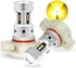 PHINLION 3800 Lumens 5202 5201 LED Yellow Fog Light Bulbs Super Bright CSP 12085 12086 PS24W LED DRL Bulb Replacement for Car Truck Fog Lights Lam...