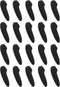 uxcell 100Pcs Blade Knife Tip Protector Cover Plastic Knife Guard Sleeves Knife Blade Tip Sleeves Cover for Kitchen, Black...