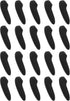 uxcell 100Pcs Blade Knife Tip Protector Cover Plastic Knife Guard Sleeves Knife Blade Tip Sleeves Cover for Kitchen, Black...