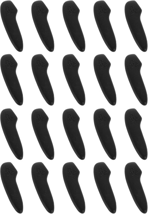 uxcell 20Pcs Blade Knife Tip Protector Cover Plastic Knife Guard Sleeves Knife Blade Tip Sleeves Cover for Kitchen, Black...