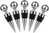 5 Pcs Wine Stopper Bottle Stopper Wine Saver, Yimerlen Silicone Vacuum Wine Bottle Corks, Reusable Wine Stopper Used for Bar, Holiday Party Keep W...