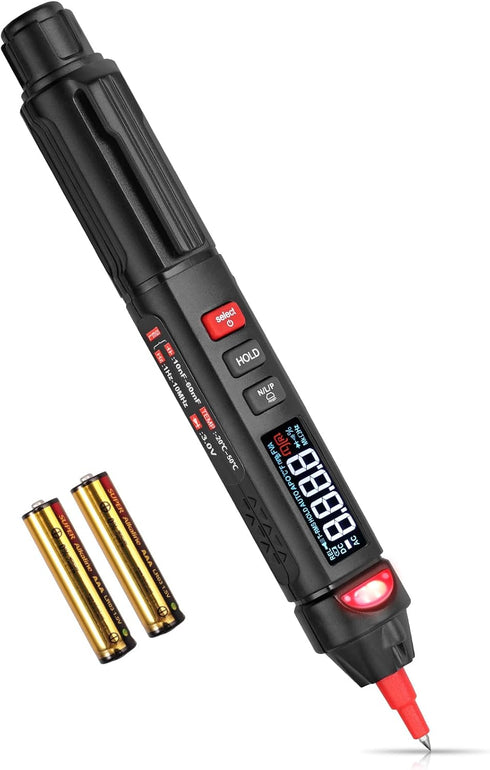 3-in-1 Smart Multimeter with Non Contact Voltage Tester Pen and Phase Sequence Meter TRMS 6000 Counts Automatic Identification Electric Pen Multim...
