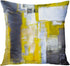 Britimes Throw Pillow Covers Home Decor Set of 4 Pillow Cases Decorative 18 x 18 Inches Outdoor Cushion Couch Sofa Pillowcases Grey and Yellow...