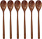 Wooden Spoons, 6 Pieces 9 Inch Wood Soup Spoons for Eating Mixing Stirring, Long Handle Spoon with Japanese Style Kitchen Utensil, ADLORYEA Eco Fr...