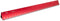 Alumicolor 12-inch Aluminum Engineer Hollow Scale for School, Office, Art and Drafting, 12IN, Red...