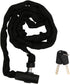 Bike Chain Lock with Key, 1.2m Bike Locks Anti-Theft Chain Lock Portable Lengthen Cycling Safety Locking Chain for Motorcycle Electric Scooter...