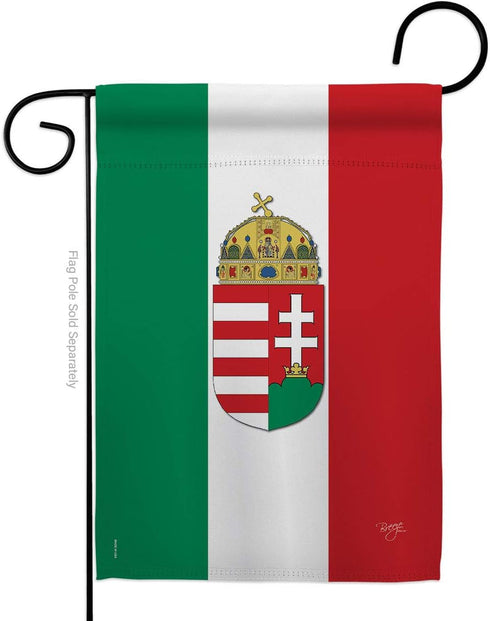 Breeze Decor Hungary Garden Flag Regional Nation International World Country Particular Area House Decoration Banner Small Yard Gift Double-Sided,...