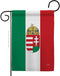 Breeze Decor Hungary Garden Flag Regional Nation International World Country Particular Area House Decoration Banner Small Yard Gift Double-Sided,...