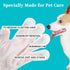 Pet Cleaning & Grooming Glove Wipes, Hypoallergenic Dog Deodorising Bath Wipes, Easy Dry Cleaning Gloves Cat Wipes, Nourishing Fur Wipes, For Groo...