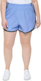 Calvin Klein Performance Womens Plus Mesh Fitness Shorts Blue 3X...