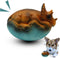Squeaky Latex Dinosaur Egg Dog Toy, Soft Rubber Puppy Chew Squeaky Toys,Fetch Interactive Play Balls Toy for Puppy Small Medium Large Pets Dog...