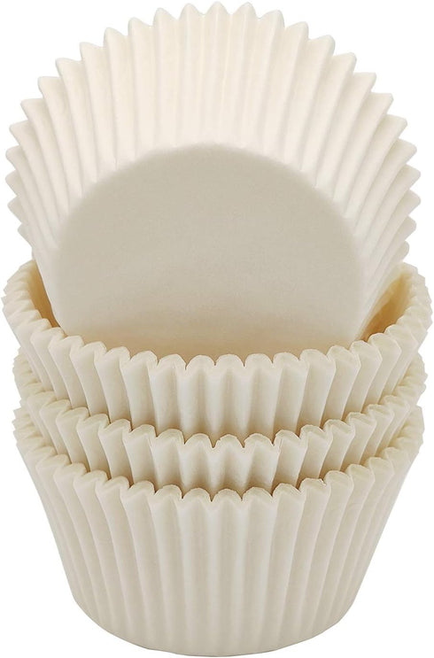 Premium White Standard Greaseproof Cupcake Liners Muffin Baking Cups for Wedding, 100-Count...