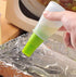 AKOAK 1 Pack Environmentally Friendly Silicone Flat-Bottomed Barbecue Oil Bottle Brush, Pastry Brush, Kitchen Baking and Barbecue Cooking Tools (G...