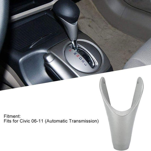 TEAMWILL Car Shift Knob Gear Head Shroud Cover Trim 54130-SNA-A81 for Honda Civic 2006-11...