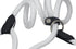 Dogs My Love Nylon Rope Slip Dog Lead Collar and Leash British Style 4ft Long (Large: 0.4" (10mm), White)...