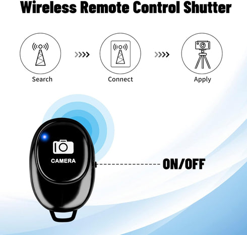 Phone Tripod Mount Adapter with Adjustable Gooseneck and Remote, Flexible Arm Universal Cell Phone Holder Compatible with iPhone Android Phones fo...