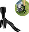 Weeder Tools with Wheels,Stand Up Weeding Tools for Garden,Crazy Weed Marauder,Sidewalk Crack Weeder Crevice Weeding Tool,Weed Puller Tool for Gar...