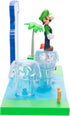 Super Mario Sparkling Waters Action Figures Playset Includes 2.5 Inch Luigi & Red Huckit Crab with Interactive Pieces...