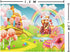 Qian Lollipop Backdrops Cartoon Candy Photo Rainbow Studio Props Booth Baby Birthday Party Photography Background Vinyl 5x3FT ly020...