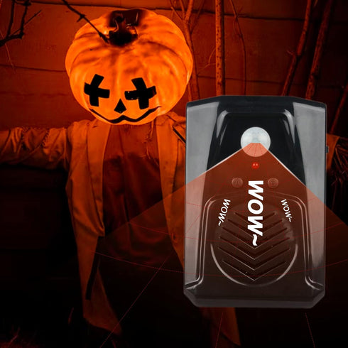 PIR Motion Sensor Activated Sound Player Speaker with USB Cable, Download Your own MP3 Audio Files to Play Speech, Music or Sound Effects (Black)...