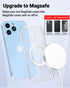Magnetic Wireless Charging Magsafe Ring-6 PCS,Ultra-Thin(0.4mm) Magsafe Sticker, Compatible with iPhone 15/14/13/12 Series,Samsung Galaxy,Google P...