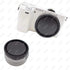 Body Cap + Rear Lens Cover for Sony Alpha A6700 A6600 A6500 A6400 A6300 A6100 A6000 A5100 A5000 ZV-E10 ZVE-1 FX30 FX3 A7R IV/A7R II/A7R III/A7R/A7...